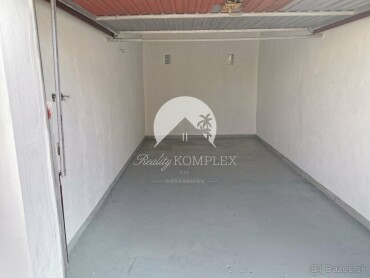 Prenájom zrekonštruovanej garáže na Nevädzovej ulici