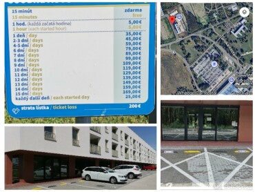Prenájom parkovacích miest pri Letisku Bratislava