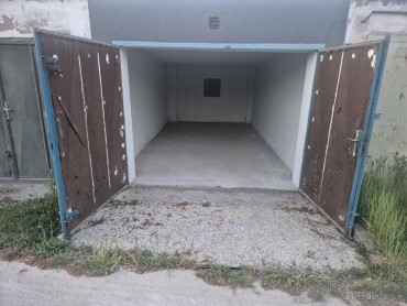 Prenájom murované garáže na Nitrianskej ceste