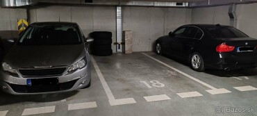 Prenájom vnútorného garážového státia v novostavbe PANÓNKA