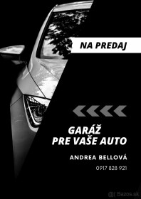 Predaj murované garáže v Trenčíne