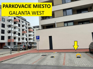 Vonkajšie parkovacie miesto na prenájom v Galante