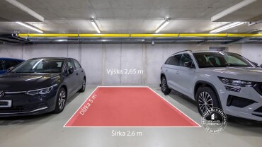 Prenájom garážového státia v novostavbe na Bosákovej ulici, BA V. Petržalka