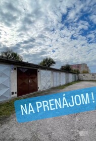 Dlhodobý prenájom garáže na Humenskej ulici