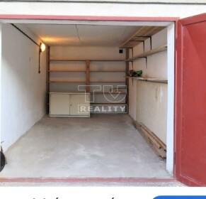 Na predaj murovaná garáž 18m2 na Haburskej ulici, Ružinov