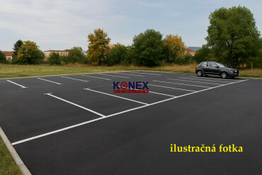 PARKOVACIE MIESTA na PRENÁJOM - Sobrance - ul. Tyršová