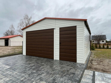 Kvalitná plechová garáž s rozmermi 3x5m z radu PERFECT