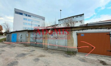 Na predaj radová garáž, 19 m2, Košice-Juh