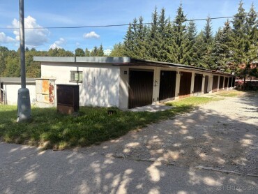 Predaj garáže s elektrinou v Brezovci