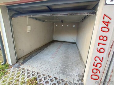 Prenájom uzavretej garáže v centre Prievidze
