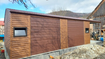 Predaj garáže 12x7 s prístreškom a miestnosťou