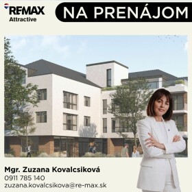 Prenájom podzemného garážového státia v novostavbe na Bacsákovej ulici