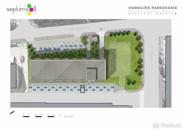 Prenájom vonkajšieho parkovacieho státia na Gogoľovej 3 v Bratislave