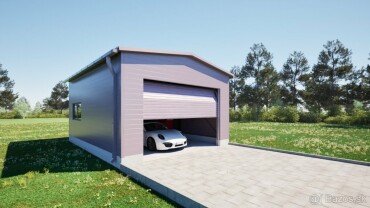 Na predaj priestranná garáž pre 2 autá s rozmermi 50m2