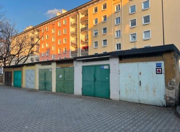 Predaj murovaného garáže v Bratislave - Bartoškova ulica