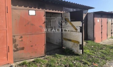 Na predaj murovaná garáž 16 m² s pozemkom v Košiciach