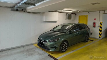 Prenájom parkovacieho miesta v podzemnej garáži na Koceľovej 2A