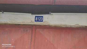 Garáž na predaj za novou Billou - ul. L. Svobodu