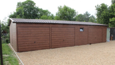 Plechová garáž na predaj 12x6 m