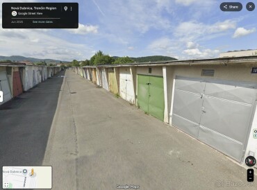 Prenájom zrekonštruovanej garáže s montážnou jamou v Novej Dubnici