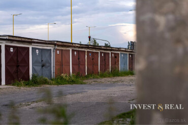 Na predaj 5 prenajatých garáží v Košiciach - investičná príležitosť