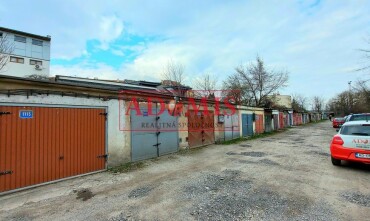 Predaj uzatvorenej garáže 19m2 na Krivej ulici, Košice