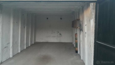 Garáž na prenájom pri cintoríne v Liptovskom Mikuláši