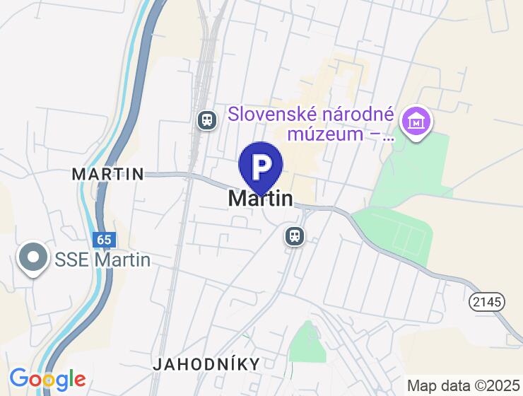 Betónová garáž na prenájom v Martine