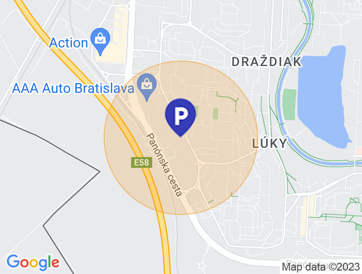 Budatinska 24  hľadám parkovacie miesto