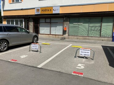 Parkovacie miesta na prenájom v Trenčíne