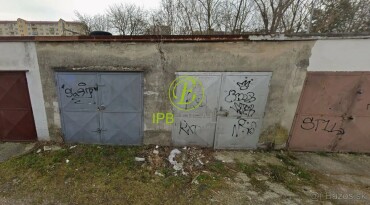 Samostatná garáž na predaj na Gašparíkovej ulici v Ružinove