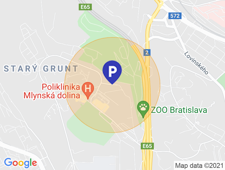 Kúpim parkovacie miesto - Cubicon Gardens residence