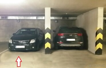 Prenájom parkovacieho miesta v podzemnej garáži na Rúžovej doline 8