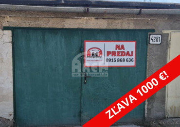Predaj murované garáže na ul. Okružná v Michalovciach