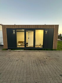 Nový modulárny kancelársky kontajner 6 × 3 m na predaj