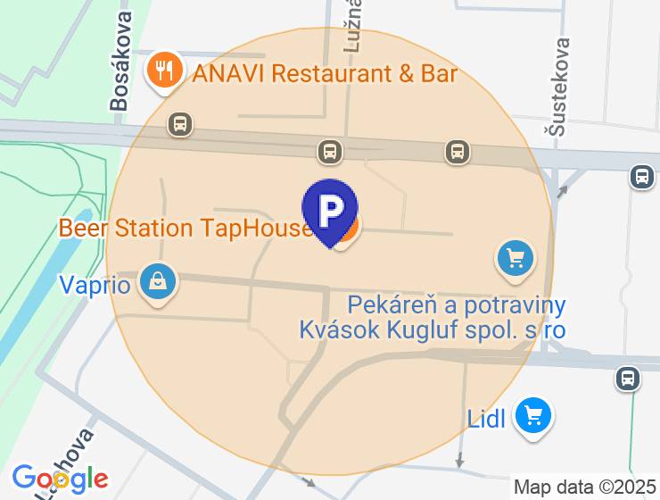 Hladam dlhodobý Parking pri ul. Mlynarovičova