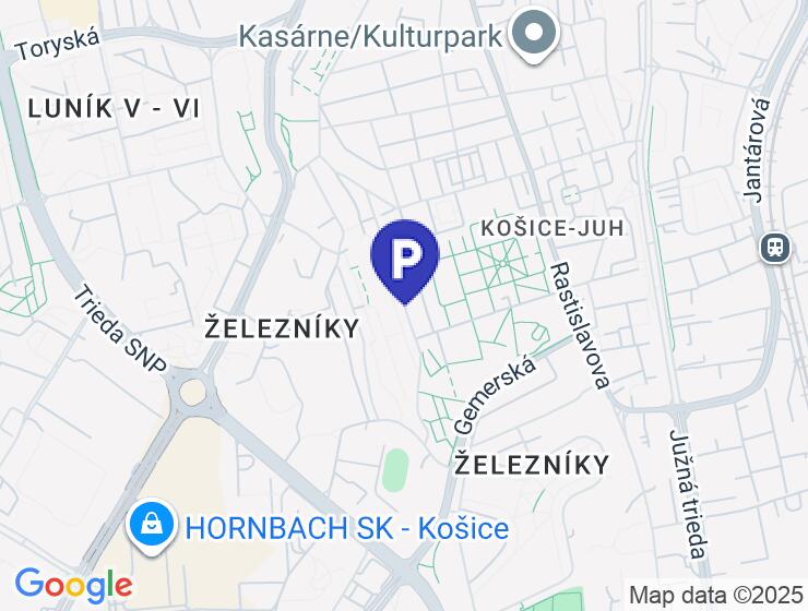 Dlhodobý prenájom garáže 18m2 na Turgenevovej ulici v Košiciach