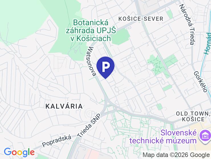 Dlhodobý prenájom garáže na Hroncovej ulici v Košiciach