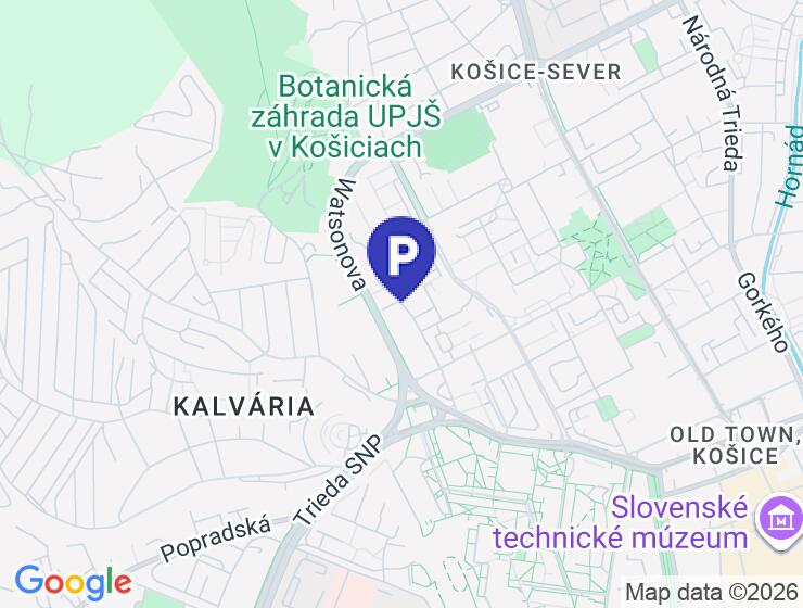 Dlhodobý prenájom garáže na Hroncovej ulici v Košiciach