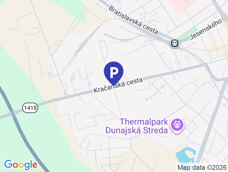 Dlhodobý prenájom garáže na Kračanskej ceste, Dunajská Streda