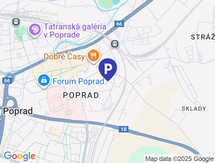 Dlhodobý prenájom garáže na Okružnej ulici v Poprade