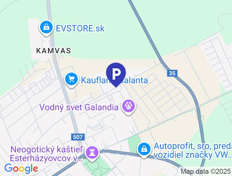 Dlhodobý prenájom garáže na Puškinovej ulici v Galante