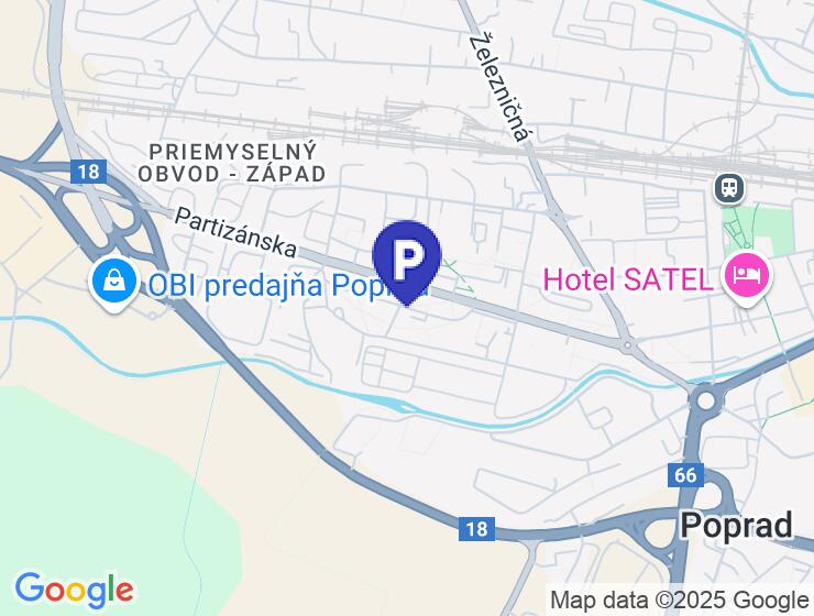 Dlhodobý prenájom garáže na Štúrovej ulici v Poprade