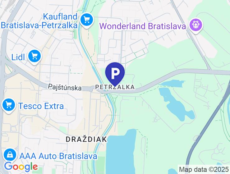 Dlhodobý prenájom garáže v Bratislave - Petržalka pri železničnej stanici