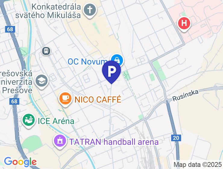 Dlhodobý prenájom garáže v centre Prešova, Janka Borodáča