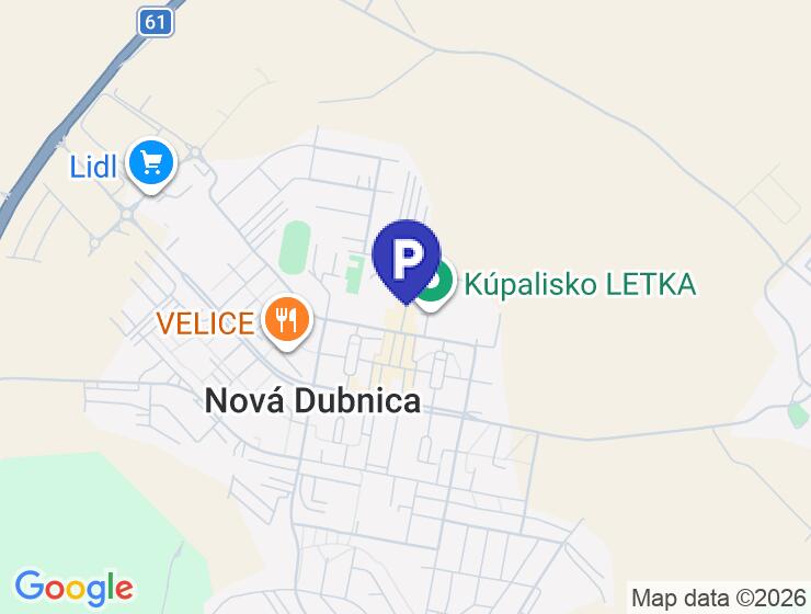Dlhodobý prenájom garáže v Novej Dubnici s elektrinou