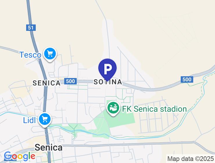 Dlhodobý prenájom garáže v Senici, Sotiná
