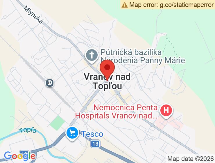 Dlhodobý prenájom garáže vo Vranove nad Topľou