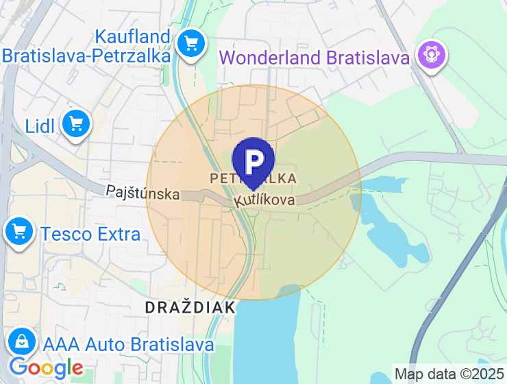 Dlhodobý prenájom garážového miesta v Petržalke