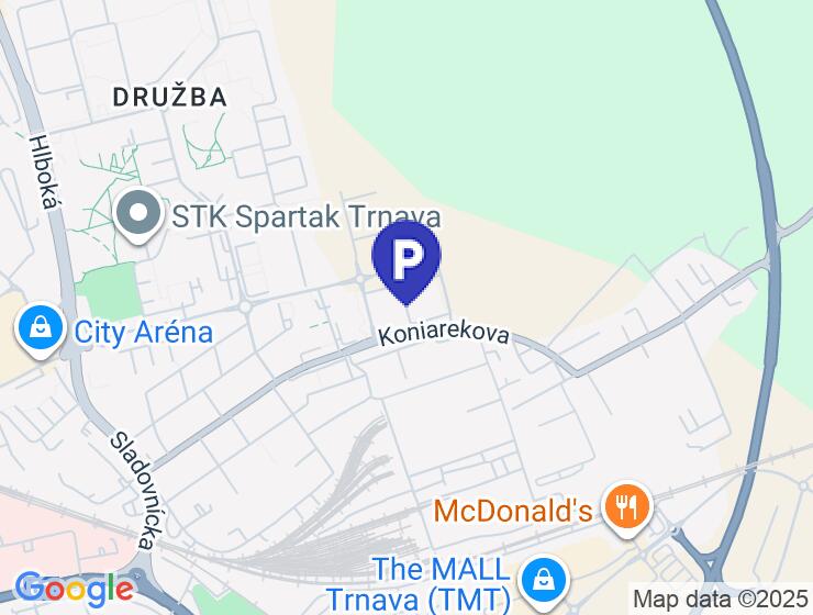 Dlhodobý prenájom garážového parkovacieho miesta v Trnave